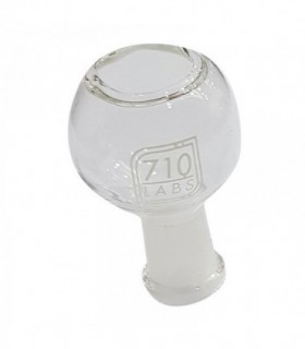 Quemador Domo White Logo 14mm - 710 Labs